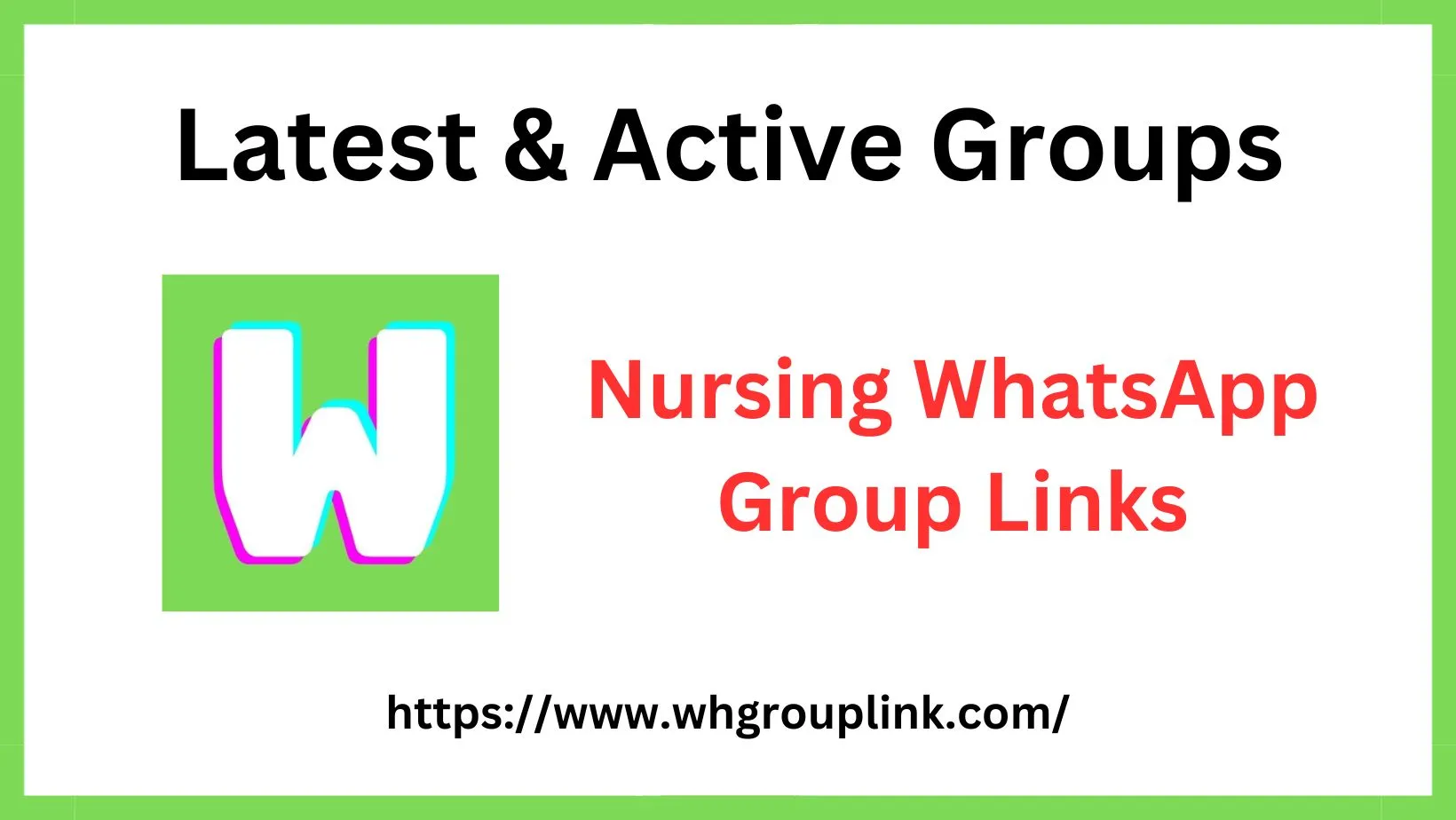 Nursing WhatsApp Group Links